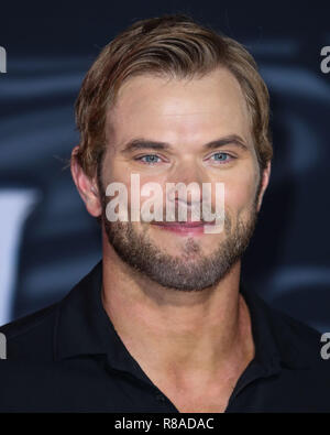 WESTWOOD, Los Angeles, CA, USA - 01. Oktober: Kellan Lutz bei der Weltpremiere von Columbia Pictures' 'Gift' im Regency Dorf Theater am 1. Oktober 2018 in Westwood, Los Angeles, Kalifornien, USA. (Foto von Xavier Collin/Image Press Agency) Stockfoto