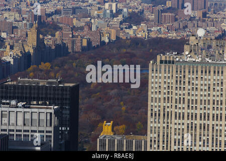 New York von oben Big City Stockfoto