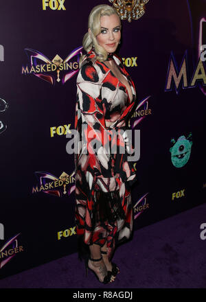 Hollywood, Kalifornien, USA. 13. Dezember, 2018. Jenny McCarthy kommt an Fox's "Die maskierten Sänger 'Premiere Karaoke Veranstaltung in der Peppermint Club am 13. Dezember in Los Angeles, Kalifornien 2018, United States. (Foto von Xavier Collin/Image Press Agency) Quelle: Bild Presse Agentur/Alamy leben Nachrichten Stockfoto