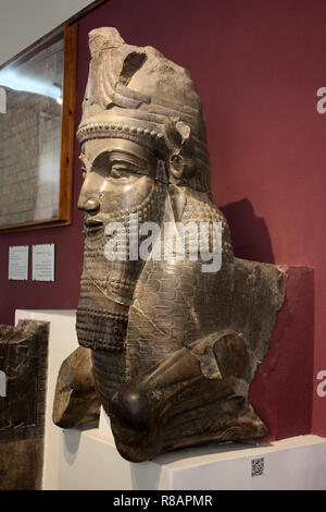 Teheran, Iran. 14 Okt, 2018. Iran - Iranische National Museum in Teheran. Es beherbergt Exponate aus der frühen Altsteinzeit, die Sassanidischen Periode (vor-Islamischen), betrachtet der Iran größte Museum zu sein. Am 14.10.2018. Credit: Rolf Zimmermann | Verwendung weltweit/dpa/Alamy leben Nachrichten Stockfoto