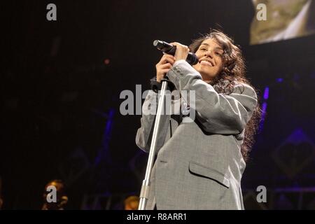 Rosemont, Illinois, USA. 12 Dez, 2018. ALESSIA CARA während des iHeartRadio 103.5 KISS FM Jingle Ball an der Allstate Arena in Rosemont, Illinois Credit: Daniel DeSlover/ZUMA Draht/Alamy leben Nachrichten Stockfoto