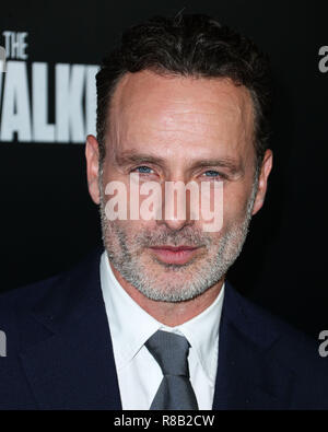 LOS ANGELES, Ca, USA - 27. SEPTEMBER: Andrew Lincoln am Los Angeles Premiere von AMC "The Walking Dead" Season 9 in der Directors Guild of America Theater am 27. September, 2018 in Los Angeles, Kalifornien, USA. (Foto von Xavier Collin/Image Press Agency) Stockfoto