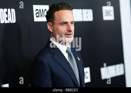 LOS ANGELES, Ca, USA - 27. SEPTEMBER: Andrew Lincoln am Los Angeles Premiere von AMC "The Walking Dead" Season 9 in der Directors Guild of America Theater am 27. September, 2018 in Los Angeles, Kalifornien, USA. (Foto von Xavier Collin/Image Press Agency) Stockfoto