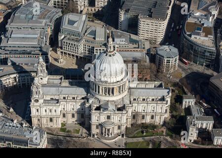 St Paul's Cathedral, City of London, 2018. Schöpfer: Historisches England Fotograf. Stockfoto