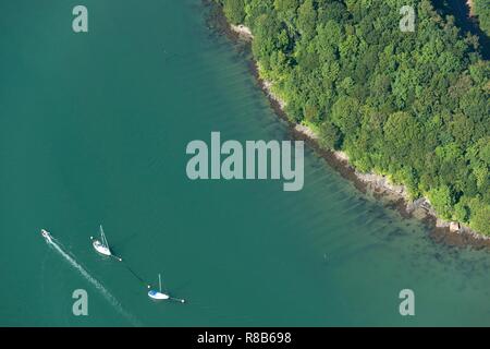 D-Day Landing Craft Wartung site auf dem Fluss Dart, Devon, 2014. Schöpfer: Historisches England Fotograf. Stockfoto