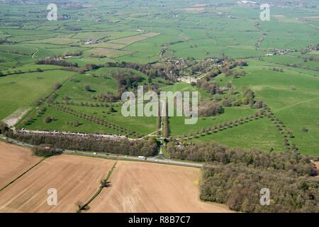 Dyrham Park Country House und Grundstück, Dyrham, South Gloucestershire, 2018 Creator: Historisches England Fotograf. Stockfoto