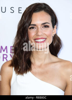 BEVERLY HILLS, Los Angeles, CA, USA - 15. SEPTEMBER: Torrey DeVitto an der 7. jährlichen Frauen der National Women's History Museum die Geschichte Auszeichnungen Im Beverly Hilton Hotel veranstaltet am 15. September 2018 in Beverly Hills, Los Angeles, Kalifornien, Vereinigte Staaten. (Foto von Xavier Collin/Image Press Agency) Stockfoto