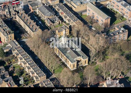 St Peter's Church, Walworth, London, 2018. Schöpfer: Historisches England Fotograf. Stockfoto