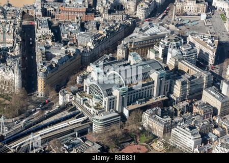 Charing Cross Station, Westminster, London, 2018. Schöpfer: Historisches England Fotograf. Stockfoto