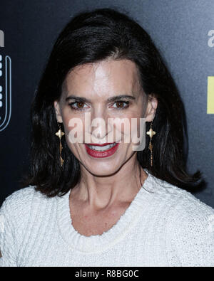 BEVERLY HILLS, Los Angeles, CA, USA - 19. SEPTEMBER: Perrey Reeves am Los Angeles Premiere von Briarcliff Entertainment's 'Fahrenheit 11/09" an der Samuel Goldwyn Theater an der Akademie der Künste und der Wissenschaften am 19. September 2018 in Beverly Hills, Los Angeles, Kalifornien, USA. (Foto von Xavier Collin/Image Press Agency) Stockfoto