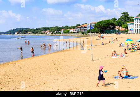 Park Beach, Hossegor, Frankreich Stockfoto