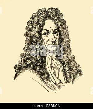 "Gottfried Wilhelm Leibniz', (1933). Schöpfer: Unbekannt. Stockfoto