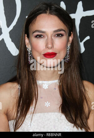 BEVERLY HILLS, Los Angeles, CA, USA - 14. SEPTEMBER: Schauspielerin Keira Knightley kommt an der Los Angeles Premiere der Bleecker Street Media 'Colette' an der Samuel Goldwyn Theater an der Akademie der Künste und Wissenschaften, am 14. September 2018 in Beverly Hills, Los Angeles, Kalifornien, USA. (Foto von Xavier Collin/Image Press Agency) Stockfoto