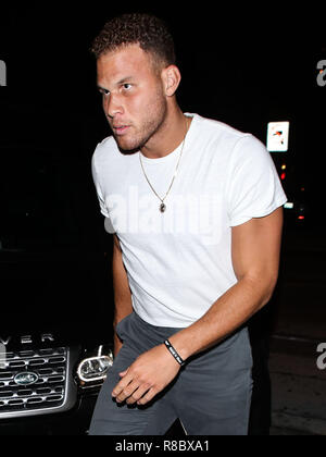 LOS ANGELES, Ca, USA - 04. SEPTEMBER: American Basketball player Blake Griffin am September 4, 2018 in Los Angeles, Kalifornien, USA. (Foto durch Image Press Agency) Stockfoto