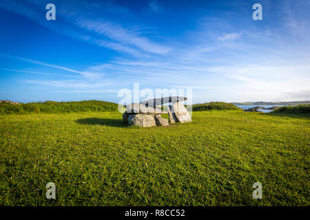 Altar Keil Grab, Toormore, West Cork, Irland Stockfoto