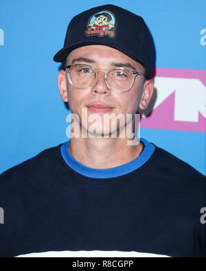 MANHATTAN, NEW YORK CITY, NY, USA - 20. August: Logik auf der 2018 MTV Video Music Awards in der Radio City Music Hall am August 20, 2018 in Manhattan, New York City, New York, United States. (Foto von Xavier Collin/Image Press Agency) Stockfoto