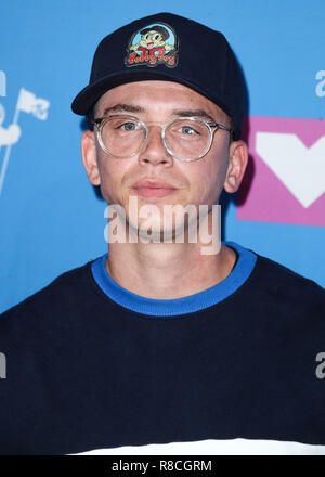 MANHATTAN, NEW YORK CITY, NY, USA - 20. August: Logik auf der 2018 MTV Video Music Awards in der Radio City Music Hall am August 20, 2018 in Manhattan, New York City, New York, United States. (Foto von Xavier Collin/Image Press Agency) Stockfoto