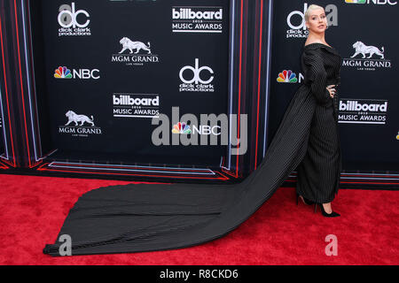 LAS VEGAS, NV, USA - 20. Mai: Christina Aguilera an der Billboard Music Awards 2018 im MGM Grand Garden Arena am 20. Mai statt, 2018 in Las Vegas, Nevada, USA. (Foto von Xavier Collin/Image Press Agency) Stockfoto