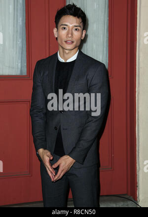 UNIVERSAL CITY, Los Angeles, CA, USA - Mai 04: Manny Jacinto an der FYC Ereignis für NBC's "Der gute Ort" statt in den Universal Studios Backlot am 4. Mai 2018 in Universal City, Los Angeles, Kalifornien, Vereinigte Staaten. (Foto von Xavier Collin/Image Press Agency) Stockfoto