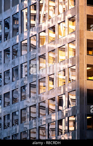 Hochhaus Bürogebäude in der Innenstadt von Los Angeles Stockfoto