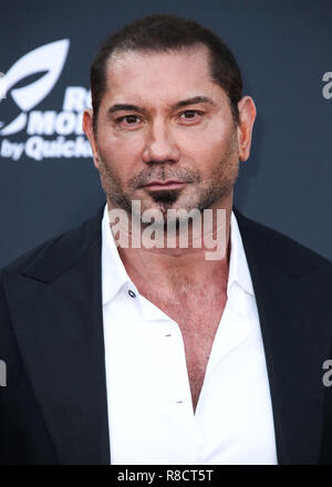 HOLLYWOOD, Los Angeles, CA, USA - 23. April: Dave Bautista bei der Weltpremiere von Disney und Marvel's 'Avengers: Infinity Krieg" am El Capitan Theatre, Dolby Theater und TCL Chinese Theater IMAX am 23. April 2018 in Hollywood, Los Angeles, Kalifornien, USA. (Foto von Xavier Collin/Image Press Agency) Stockfoto