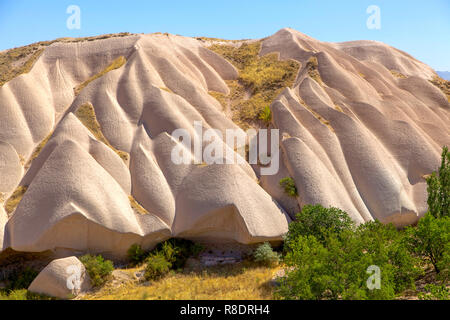 Erciyes Berg Blick von Kappadokien, Türkei Stockfoto