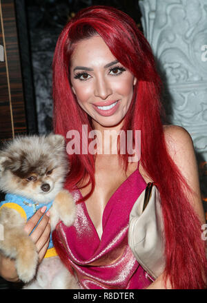 HOLLYWOOD, Los Angeles, CA, USA - 21. März: Farrah Abraham kommt an der 4. jährlichen Babes In Toyland - PET-Edition Gala zugunsten Betrieb decken Liebe auf Avalon Hollywood am 21. März 2018 in Hollywood, Los Angeles, Kalifornien, USA. (Foto von Xavier Collin/Image Press Agency) Stockfoto