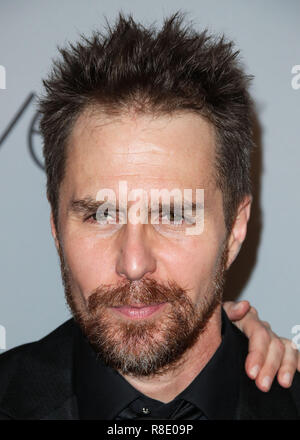 BEVERLY HILLS, Los Angeles, CA, USA - Januar 07: Sam Rockwell am 2018 InStyle und Warner Bros. Bilder Golden Globe Awards nach Party im Beverly Hilton Hotel am Januar 7, 2018 in Beverly Hills, Los Angeles, Kalifornien, Vereinigte Staaten. (Foto von Xavier Collin/Image Press Agency) Stockfoto