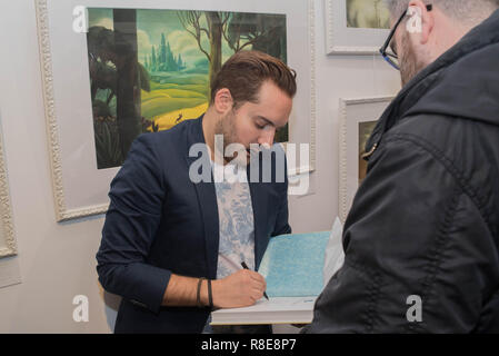 Eröffnung der Ausstellung 'Kuriositäten' von Benjamin Lacombe. Stockfoto