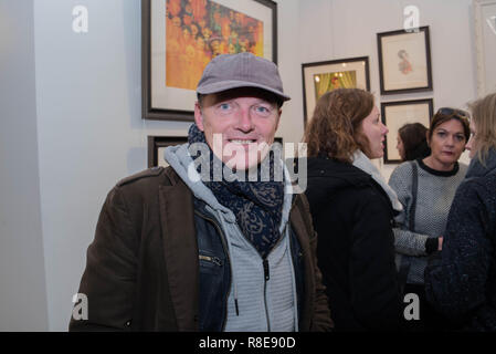 Eröffnung der Ausstellung 'Kuriositäten' von Benjamin Lacombe. Stockfoto