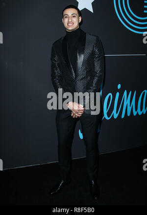 LOS ANGELES, Ca, USA - 17. Februar: Kyle Kuzma an der 2018 GQ All Star Party auf der NoMad Hotel Los Angeles am 17. Februar in Los Angeles, Kalifornien 2018 statt, in den Vereinigten Staaten. (Foto von Xavier Collin/Image Press Agency) Stockfoto