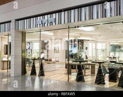 Hong Kong, April 7, 2019: Chow Sang Sang Store in Hongkong Stockfoto