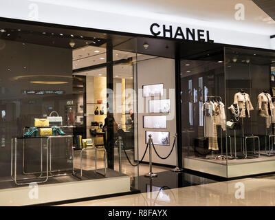 Hong Kong, April 7, 2019: Chanel Store in Hongkong Stockfoto