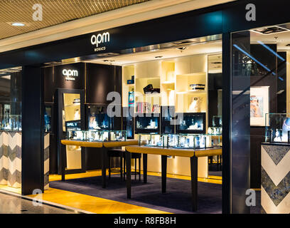 Hong Kong, April 7, 2019: Apm Monaco Store in Hongkong Stockfoto