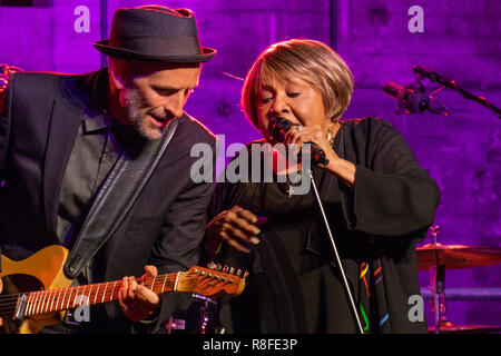 Mavis Staples führt von Kessel Shop, Newcastle, UK, Freitag 13 Juli 2018 live Stockfoto