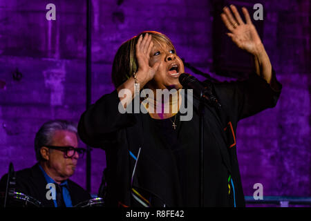 Mavis Staples führt von Kessel Shop, Newcastle, UK, Freitag 13 Juli 2018 live Stockfoto