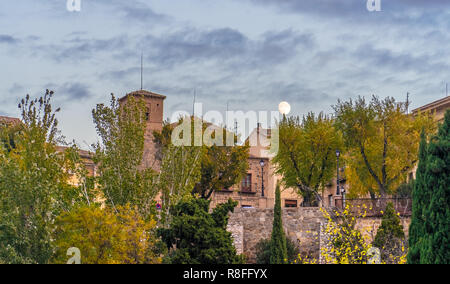 Das jüdische Viertel von Toledo, Kastilien-La Mancha, Spanien. In der die Juden im Mittelalter gelebt, obwohl sie nicht zu Liv verpflichtet waren, Nachbarschaft Stockfoto