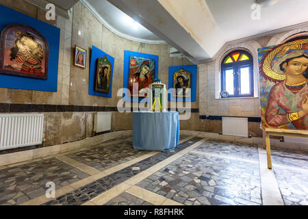 Kasan, Russland - 11. Juni 2018: Arabische Halle im Tempel aller Religionen Stockfoto