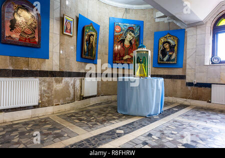 Kasan, Russland - 11. Juni 2018: Arabische Halle im Tempel aller Religionen Stockfoto