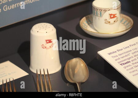 Artéfact du Titanic à Halifax Nouvelle-Écosse/Titanic Artefakt in Halifax Nova Scotia Stockfoto