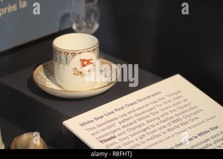 Artéfact du Titanic à Halifax Nouvelle-Écosse/Titanic Artefakt in Halifax Nova Scotia Stockfoto