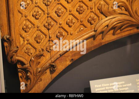 Artéfact du Titanic à Halifax Nouvelle-Écosse/Titanic Artefakt in Halifax Nova Scotia Stockfoto