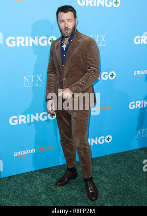 LOS ANGELES, Ca, USA - 06. März: Joel Edgerton am Los Angeles Premiere von Amazon Studios und STX Filme "Gringo" im Regal LA LIVE Stadion 14. Am 6. März in Los Angeles, Kalifornien 2018, United States statt. (Foto von Xavier Collin/Image Press Agency) Stockfoto