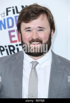 SANTA MONICA, Los Angeles, CA, USA - 03. März: Haley Joel Osment an der 2018 Film Independent Spirit Awards am Santa Monica Beach am 3. März 2018 in Santa Monica, Los Angeles, Kalifornien, USA. (Foto von Xavier Collin/Image Press Agency) Stockfoto