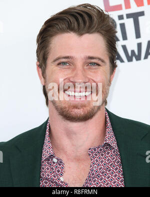 SANTA MONICA, Los Angeles, CA, USA - 03. März: Garrett Hedlund in den 2018 Film Independent Spirit Awards am Santa Monica Beach am 3. März 2018 in Santa Monica, Los Angeles, Kalifornien, USA. (Foto von Xavier Collin/Image Press Agency) Stockfoto