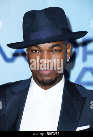 UNIVERSAL CITY, Los Angeles, CA, USA - Januar 30: Ne-Yo auf dem Foto OP für NBC's "World of Dance" an der NBC Universal viel gehalten am 30 Januar, 2018 in Universal City, Los Angeles, Kalifornien, Vereinigte Staaten. (Foto von Xavier Collin/Image Press Agency) Stockfoto