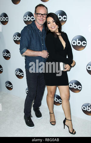 PASADENA, Los Angeles, CA, USA - Januar 08: Clark Gregg, Ming Na Wen am Disney ABC-Gruppe bewirtet der TCA Winter Press Tour 2018 im Langham Huntington Hotel statt am 8. Januar 2018 in Pasadena, Los Angeles, Kalifornien, Vereinigte Staaten. (Foto von Xavier Collin/Image Press Agency) Stockfoto