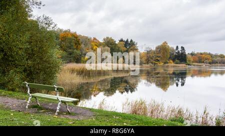 Blick auf See Toolo im Zentrum von Helsinki Finnland Stockfoto