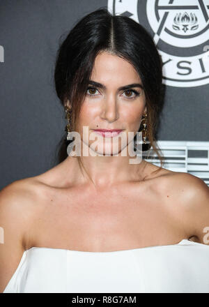 SANTA MONICA, Los Angeles, CA, USA - Januar 06: Nikki Reed an der Kunst des Elysium 11. jährlichen Himmel Gala am Barker Hangar am 6. Januar statt, 2018 in Santa Monica, Los Angeles, Kalifornien, Vereinigte Staaten. (Foto von Xavier Collin/Image Press Agency) Stockfoto