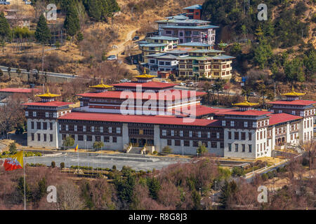 Tshogdu, der Nationalversammlung der Bhutan Stockfoto